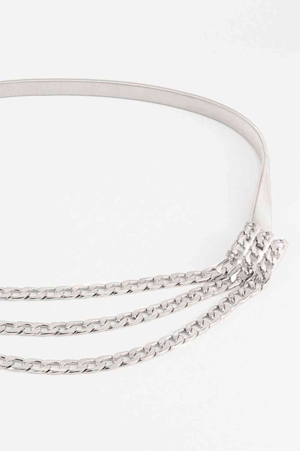 Metal Triple-Layered Chain Belt