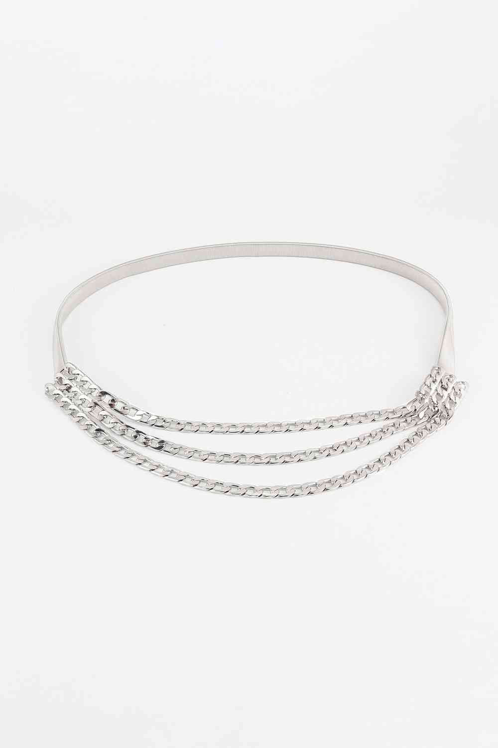 Metal Triple-Layered Chain Belt